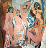 Pablo Picasso. Les Demoiselles d'Avignon. 1907. 